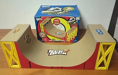 Vintage Tech Deck Tony Hawk Skatepark Vert Vertical Ramp With Box Finger Board • $27.99