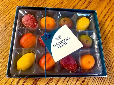 M&S Marks And Spencer Marzipan Fruits Sugar Coated Marzipan Sweet 137g • £8