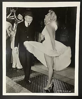 1955 Marilyn Monroe Original Photograph Seven Year Itch Press Still • $700