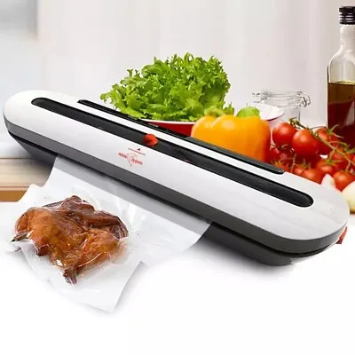 $24 • Buy Household Food Vacuum Sealer Packaging Machine With 10pcs Bags Free  110V