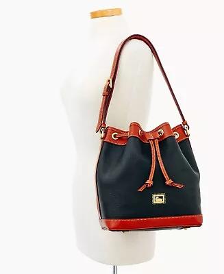 NWT Dooney & Bourke Dillen Drawstring Black $189 • $150