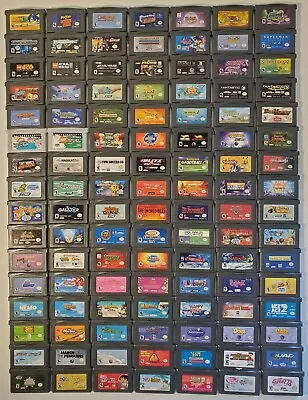 Nintendo Game Boy Advance Games GBA Lot You Pick & Choose! *Updated 12/16*Tested • $6.95