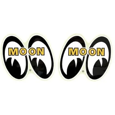 Mooneyes Eye Logo Decals  6 Inch Size  Perfect For The Fender • $11.99