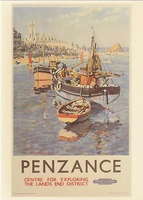 Unused Postcard - British Rail Publications - Penzance • £1.50