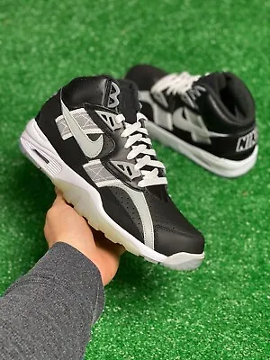 Nike Air Trainer SC High Raiders Mens Sneakers Black DZ4405-001 VNDS Size 8 • $79.99