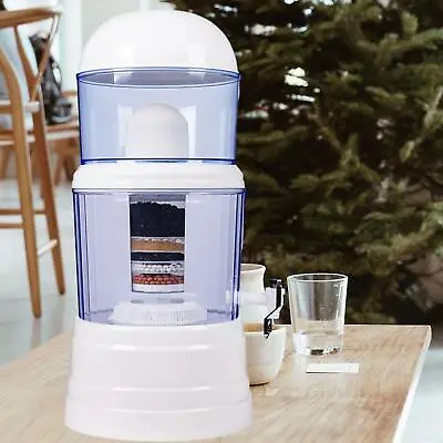 Water Purifier Dispenser Tabletop 14L Water Barrel For Office Household Dorm • £66.84