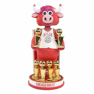 Benny The Bull Chicago Bulls 6-time Champions Bobblehead NBA Michael Jordan • $399.99