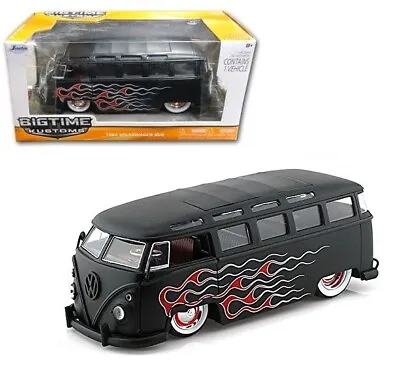 Rare Jada Bigtime Kustoms 1962 Volkswagen Bus 1/24 Diecast Car 91693 • $6.50