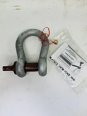 GUNNEBO 6-1/2 Ton Shackle 7/8” Screw Pin Lifting Rigging Clevis • $20