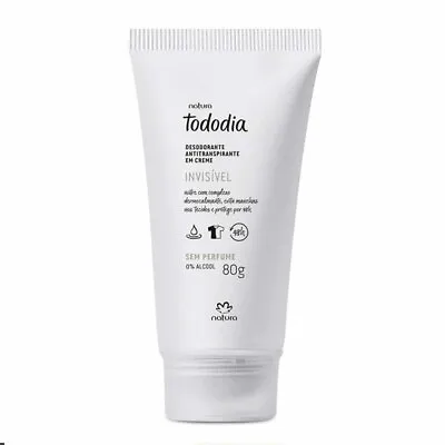 $14.99 • Buy Natura Tododia Desdodorante Antitranspirante Em Creme Sem Perfume 48 Horas 