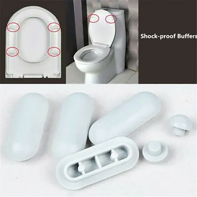 5/10X Toilet Seat Shock-proof Buffers Bumpers Replacement Pads Accessories Parts • $5.49