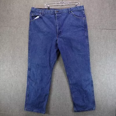 Vintage Roebucks Jeans Mens 44x30 (42x29 Measured) Blue Denim Sears Made USA • $11.69