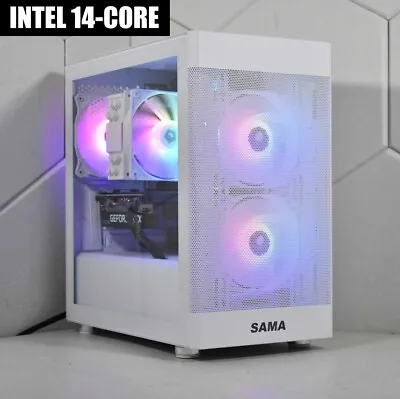 Intel 14-Core RX 6500 XT 32GB RAM 1TB SSD Gaming PC Desktop Computer Win 11 • $499.98