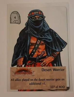 TSR Spellfire CCG 1st Ed. DESERT WARRIOR Card #327 Of 400 Dark Sun 1994 • $5.95