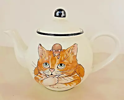Vintage Arthur Wood Cat Mouse English Teapot • $20