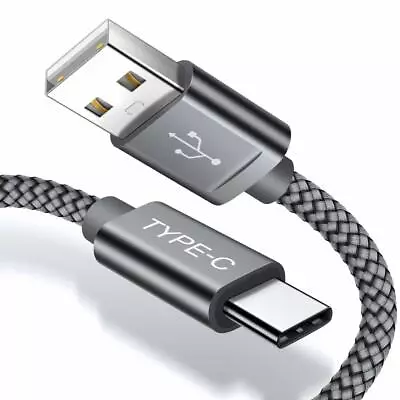 $14.37 • Buy Certified Type C Cable, USB C-USB A Charger Nylon Braided Fast Charging Lead