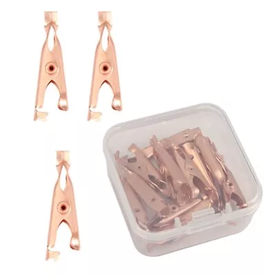 2X(1 Box/12Pcs Copper Skin Tag Remover Clips Wart Tag Extractor Copper Tag Out S • $15.45