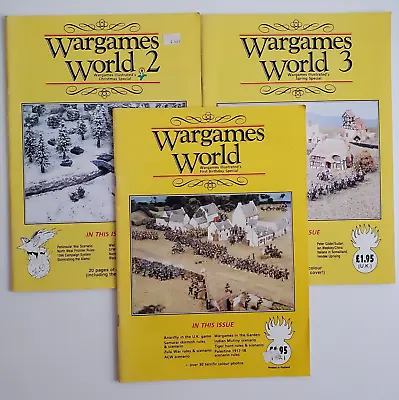 Wargames World Illustrated Magazines Lot 1 2 3 Spring Birthday Christmas Special • $36.90