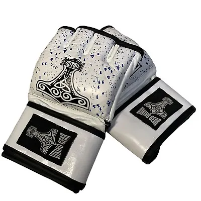 MMA UFC Sparring Grappling Boxing Fight Punch Ultimate Mitts Leather Gloves • $16.14