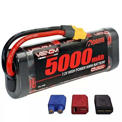 Venom Drive Series 6S - 5000mAh 7.2V NiMH Battery - Universal 2.0 Plug Nicke... • $92.59