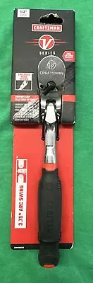 NEW!  Craftsman CMMT86335V V-Series 1/2  Drive Comfort Grip Flex Head Ratchet • $42.99