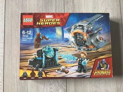 £25 • Buy LEGO Marvel Super Heroes Thors Weapon Quest 76102 BRAND NEW SEALED