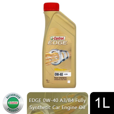 £16.19 • Buy Castrol Edge 0W-40 A3/B4 Car Engine Oil Fully Synthetic, 1 Litre