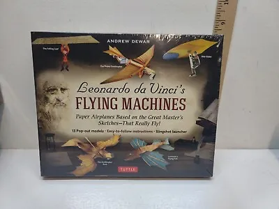 Leonardo Da Vinci's Flying Machines Kit : Paper Airplanes Based On The Great... • $22
