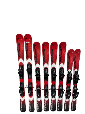 Elan Formula Jr Skis + Elan EL 4.5 GW Bindings 100 110 Or 120cm Tuned & Waxed • $139.39