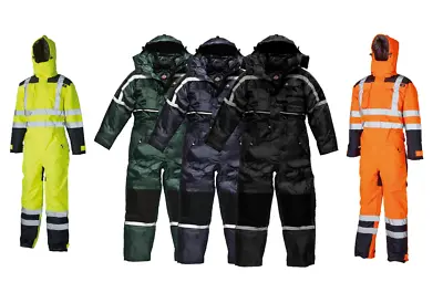 £149.94 • Buy Dickies Or Regatta Waterproof PADDED COVERALL Overall Biker Fishing Tunnel Suit