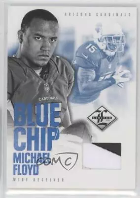 2012 Limited Blue Chip Materials Shoes /49 Michael Floyd #8 Rookie RC • $3.70