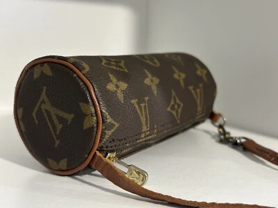$225 • Buy 1980s Vintage LOUIS VUITTON Monogram Mini Papillon Pouch Handbag