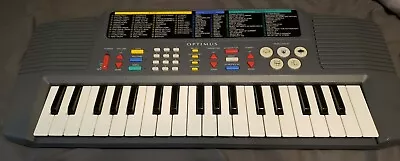 Optimus MK-420 Portable Electronic Keyboard 42-4033 Vintage Piano 22  For Parts • $15