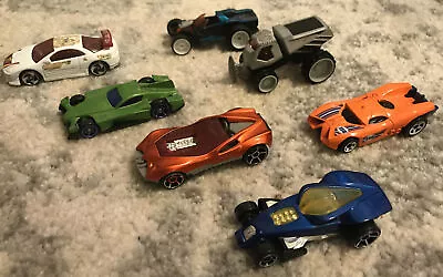 Lot Of 7 McDonalds Hot Wheels Cars 2003 2006 2007 2009 • $8.99