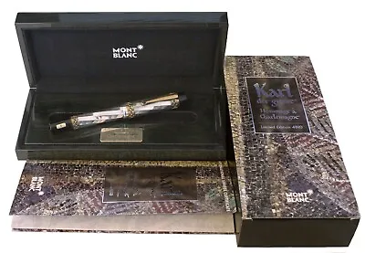 2000 Montblanc Karl Der Grosse Patron Of The Art Limited Edition Fountain Pen • $3500