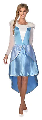 Adult Ladies Ice Queen Book Week Day Elsa Fancy Dress Costume Frozen Outfit • £22.99