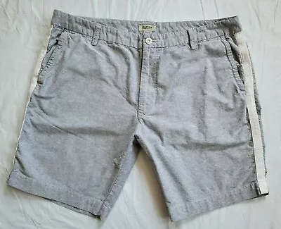 Kenneth Cole Shorts Mens 36 Knit Pockets 100% Cotton Gray • $10