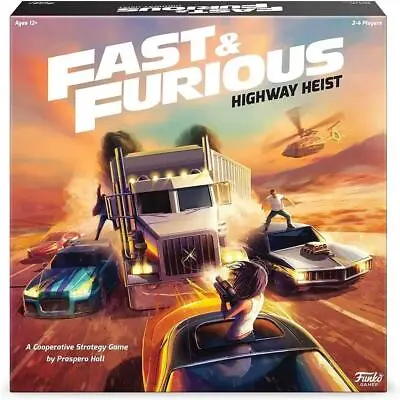 £16.49 • Buy Funko Fast And Furious: Highway Heist Mission Co-operative Strategy Board Game