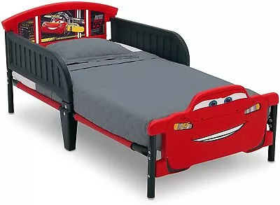 Toddler Bed Frame Delta Children 3D-Footboard Toddler Bed Disney/Pixar Cars NEW • $111.99