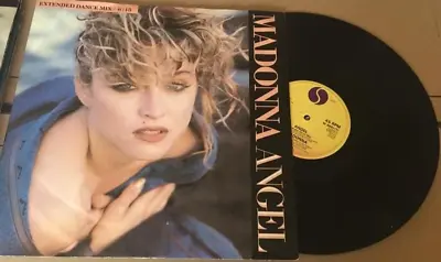 Madonna – Angel (Extended Dance Mix) 12  Vinyl 1985 W8881T Ex/Ex • £9.99