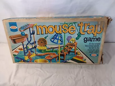 Vintage Ideal MOUSE TRAP 1975 Complete W/ Instructions Family Board Game A616 • $32.99