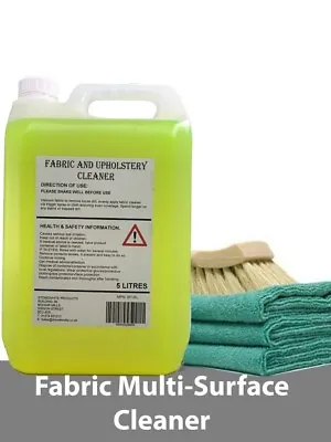 £10.35 • Buy Car Upholstery Fabric Shampoo Carpet Cleaner Interior Stain Remover 5L