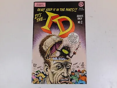 ID #2 VF 8.0 Underground Comic R Crumb 1st Print Comix • £24.11