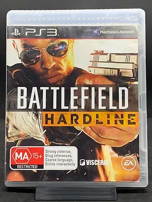 Battlefield Hardline PS3 PlayStation 3 Sony PAL No Manual *Water Damaged* • $7.50