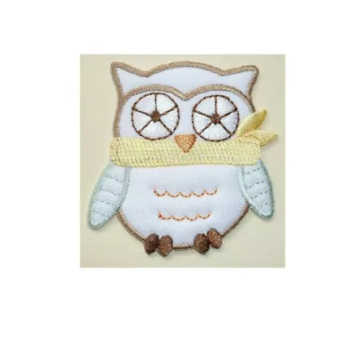 $3.39 • Buy Owl - Bird - Night Owl - Baby - Crafts - Embroidered Iron On Applique Patch