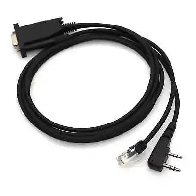2 In 1 RS232 Port Programming Cable For Kenwood KPG-4 KPG-22 Baofeng 5R TK-3207 • $19.59