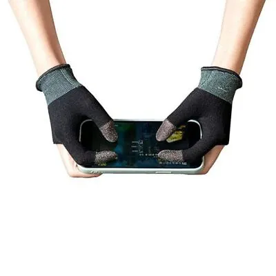 $4.91 • Buy Fingertips Sleeve Thumb Gloves Mobile Games Touch Screen Gaming Finger Cover