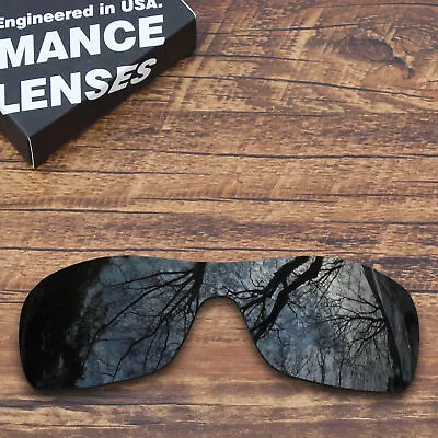 KEYTO Polarized Replacement Lenses For-Oakley Antix Sunglass Black Chrome • $12.74