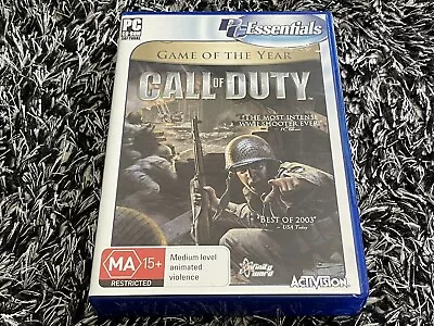 🔫 Original Call Of Duty: Game Of The Year Edition || PC Video Game || Pre-owned • $14.99