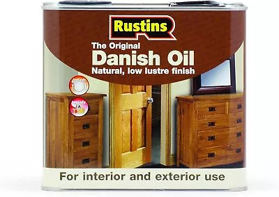 Rustins DANO2500 Original Danish Oil 2.5 Litres 2.5L  • £50.28